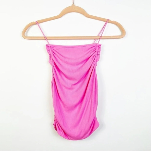 REVOLVE Superdown Jessa Ruched Tank in Pink Size XS - Picture 2 of 7